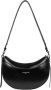 LANCASTER Schoudertas Half moon bag Suave Ace in glanzende look - Thumbnail 1
