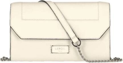Lancel Schoudertas White Dames