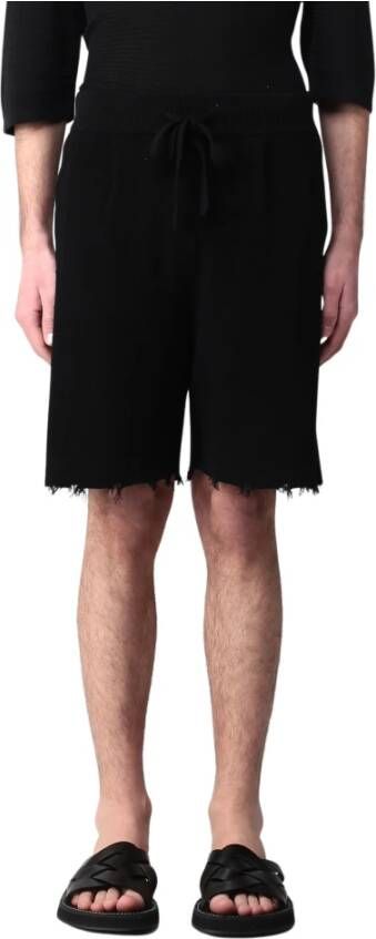 Laneus Casual Shorts Zwart Heren