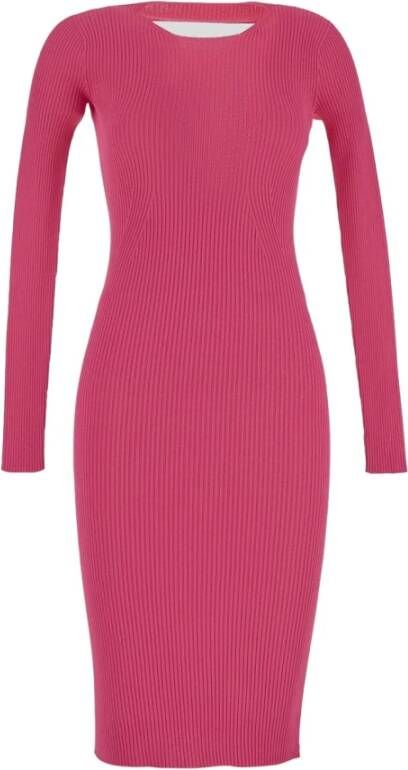 Laneus Knitted Dresses Roze Dames