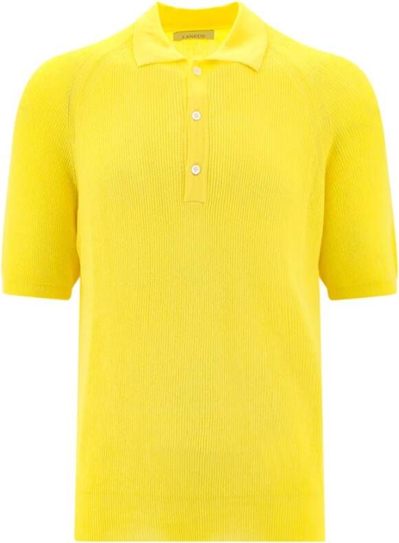 Laneus Polo Shirt Yellow Heren