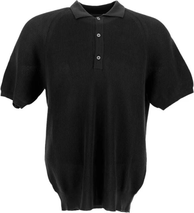Laneus Polo Shirt Zwart Heren