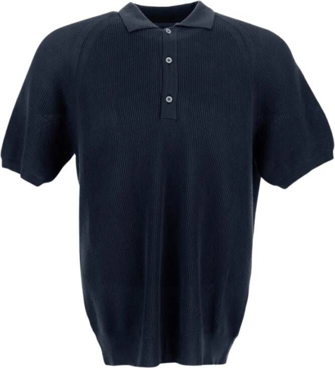 Laneus Polo Shirts Blauw Heren