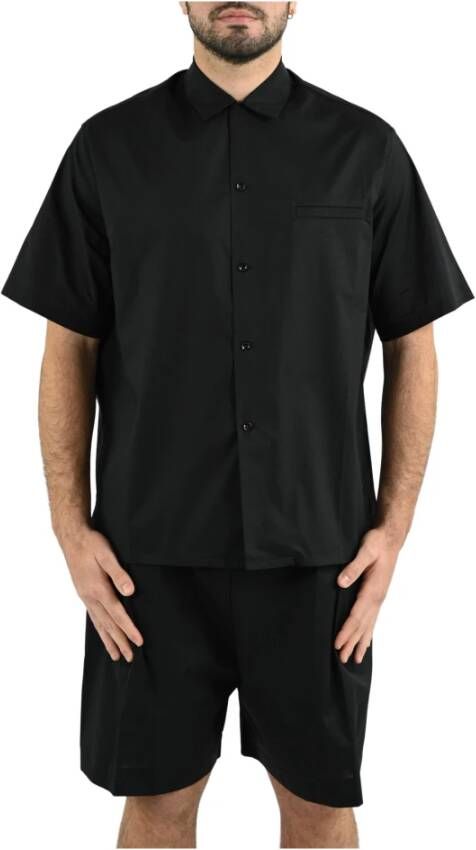 Laneus Short Sleeve Shirts Zwart Heren