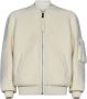 Laneus Melkwitte Oversized Wollen Jas White Dames - Thumbnail 1
