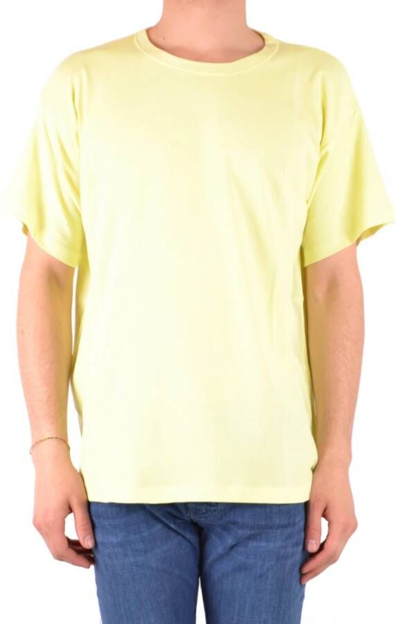 Laneus t-shirt Yellow Heren