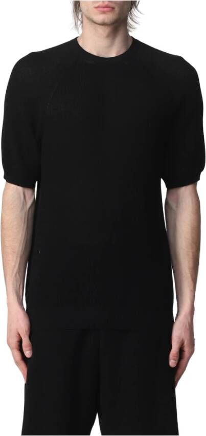 Laneus T-Shirts Zwart Heren