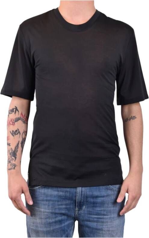 Laneus T-Shirts Zwart Heren