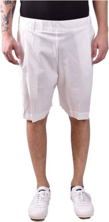 Laneus Casual Shorts voor Mannen White Heren
