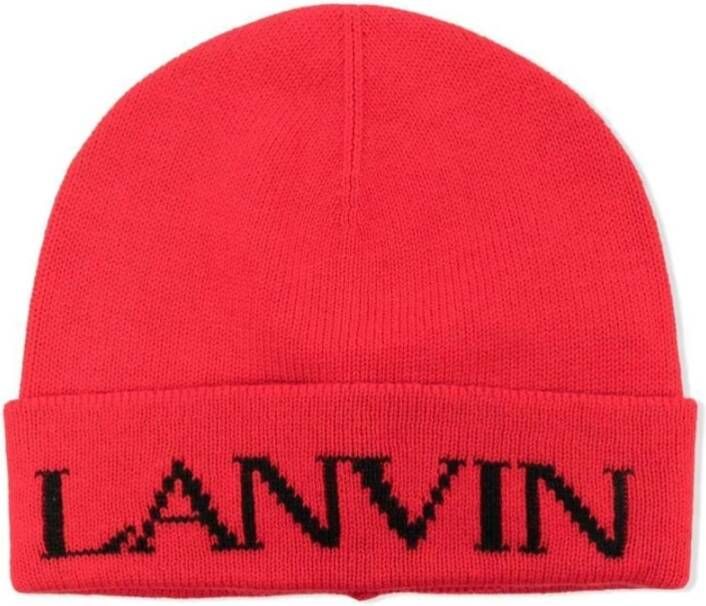 Lanvin Accessoires Rood Heren