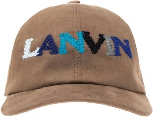 Lanvin Baseballpet Bruin Dames