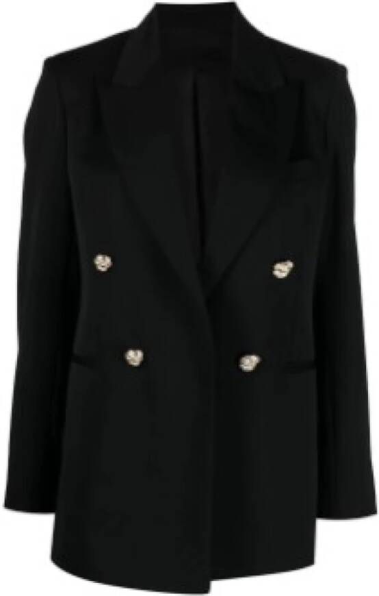 Lanvin Zwarte Jassen voor Heren Zwart Dames