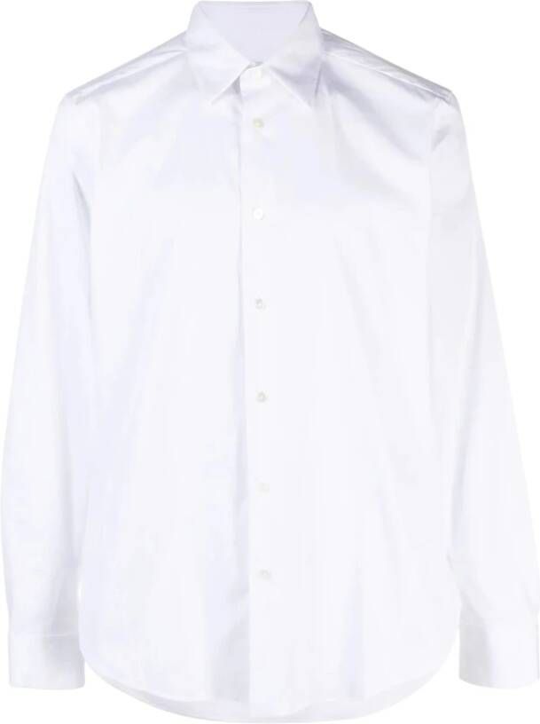 Lanvin Casual Shirts Wit Heren
