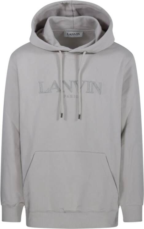 Lanvin Comfortabele en stijlvolle Sweatshirts Hoodies Grijs Heren