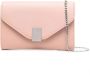 Lanvin Crossbody Diamant Koppelingstas Roze Dames - Thumbnail 1