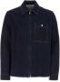 Lanvin Donkerblauw denim overhemd Stijlvol en trendy Blue Heren - Thumbnail 1