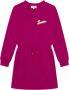 Lanvin Enfant Fleece jurk Roze - Thumbnail 1