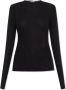 Lanvin Pullover met Ronde Hals Zwart Dames - Thumbnail 1