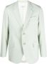 Lanvin Groene Wol Blazer voor Heren Groen Heren - Thumbnail 1