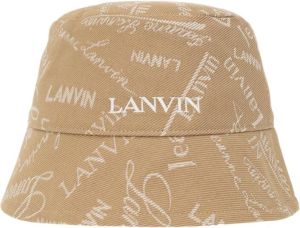 Lanvin Hats Beige Dames