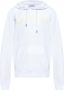 Lanvin Eusebio Curb Lange Hoodie Sweatshirt Wit Heren - Thumbnail 1
