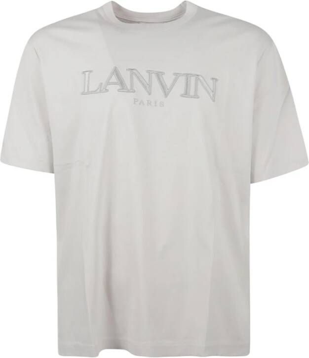 Lanvin Klassieke Parijse T-shirts en Polos White Heren