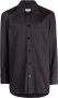 Lanvin Grijze Casual Twisted Cocoon Overshirt Jas Gray Heren - Thumbnail 1