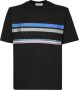 Lanvin Logo Grafische Print T-Shirt Zwart Heren - Thumbnail 1