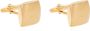 Lanvin Manchetknopen met gegraveerd logo Yellow Heren - Thumbnail 1