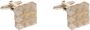 Lanvin Manchetlinks stropd clips Grijs Heren - Thumbnail 1