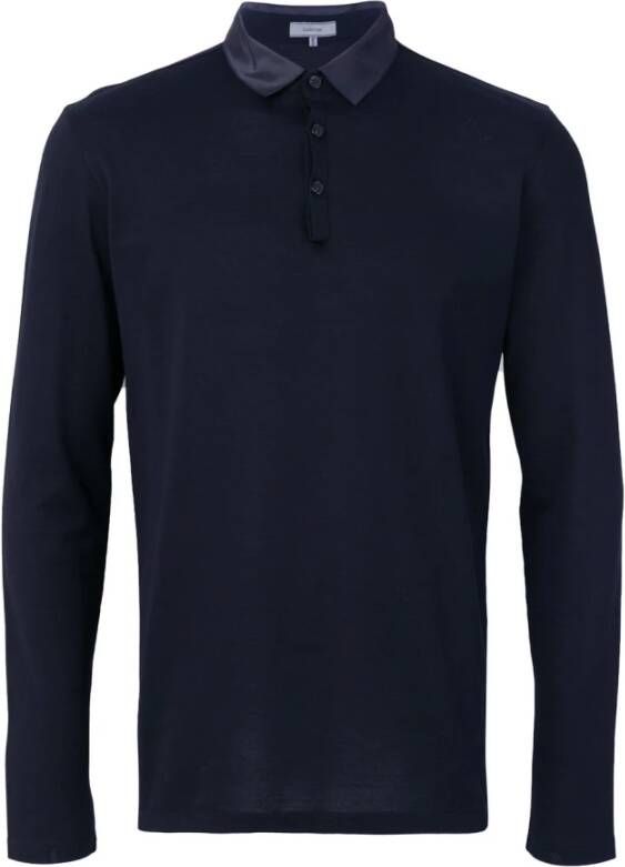 Lanvin Polo Blauw Heren