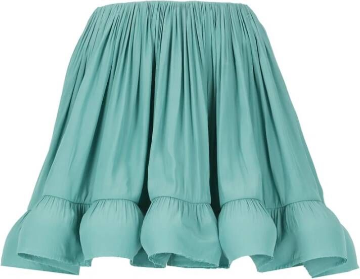 Lanvin Short Skirts Groen Dames