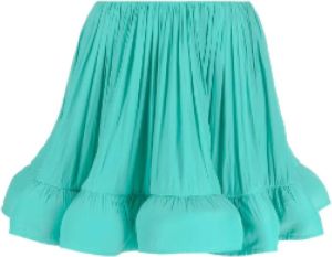 Lanvin Short Skirts Groen Dames