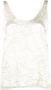 Lanvin Satijnen tanktop Beige Dames - Thumbnail 1