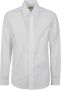 Lanvin Slim Fit Katoenen Poplin Overhemd White Heren - Thumbnail 1