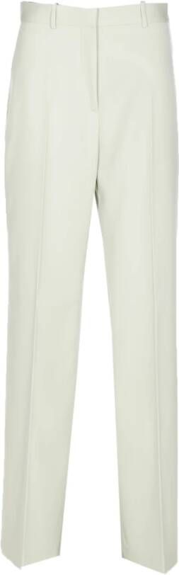 Lanvin Straight Trousers Groen Dames