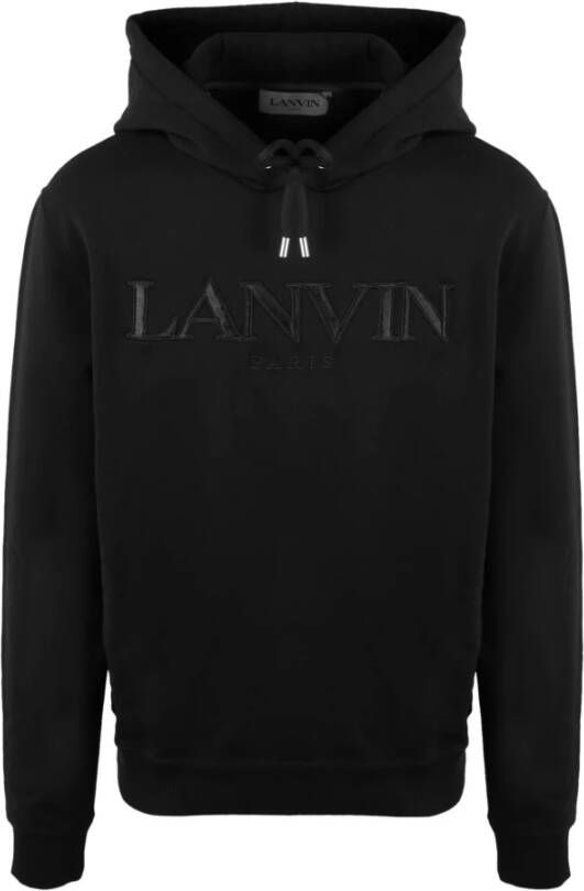 Lanvin Sweatshirts & Hoodies Zwart Heren