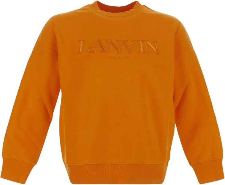 Lanvin Sweatshirts Oranje Heren