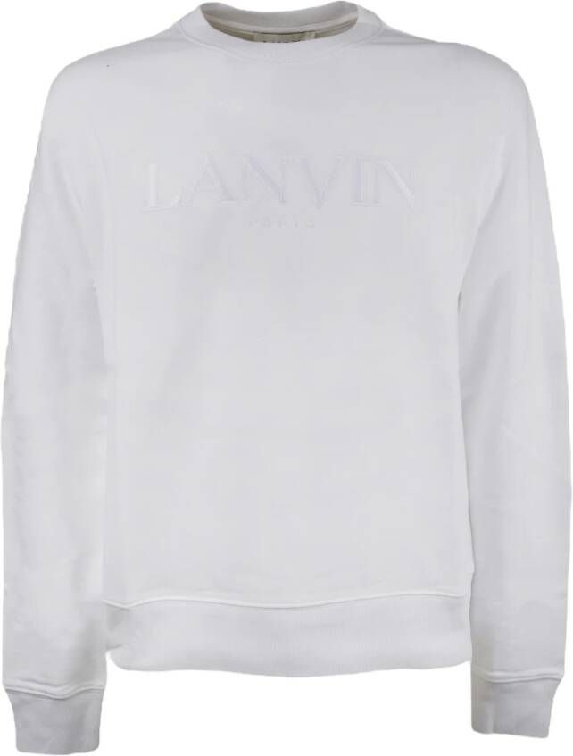 Lanvin Sweatshirt White Heren