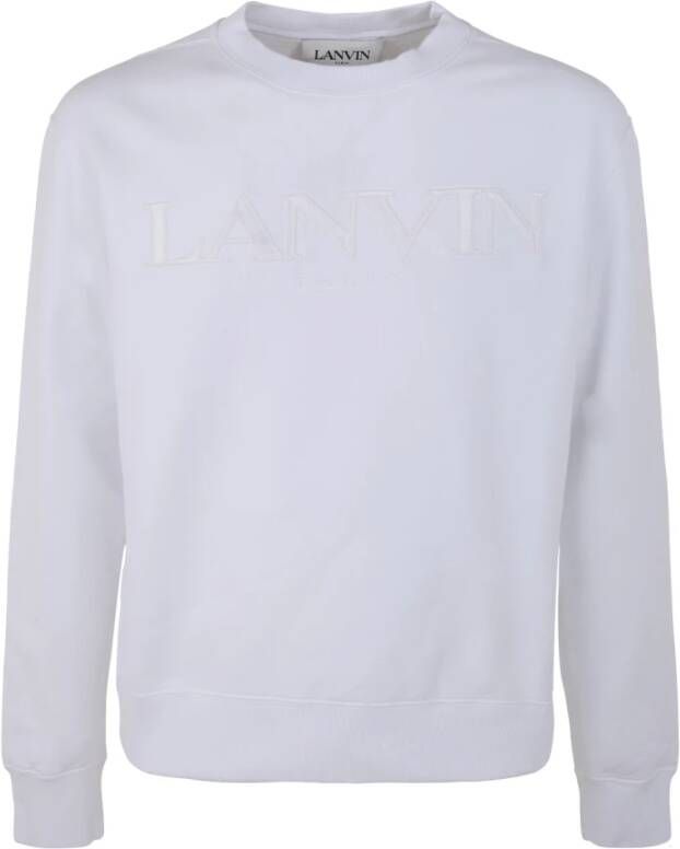 Lanvin Sweatshirts White Heren