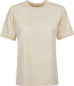 Lanvin T-shirt Beige Dames