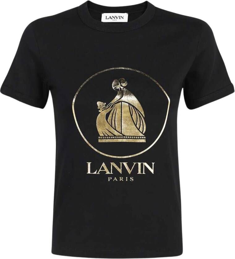 Lanvin T-Shirt Black Dames