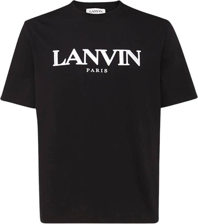 Lanvin t-shirt Zwart Heren