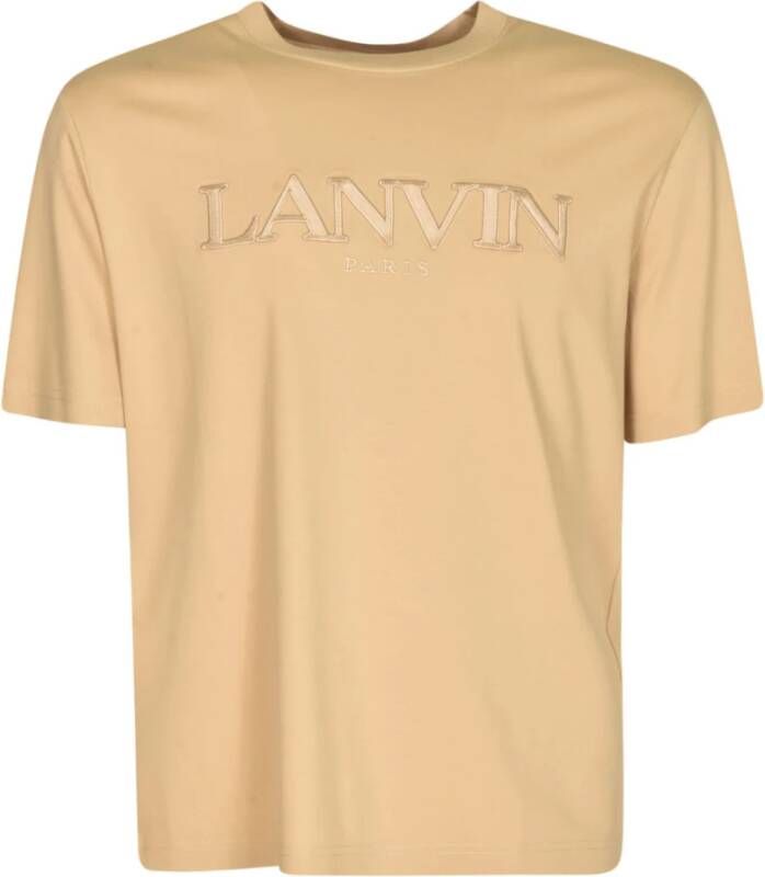 Lanvin T-Shirts Beige Heren