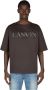 Lanvin Bruine Minimalistische T-Shirt voor Heren Brown Heren - Thumbnail 1