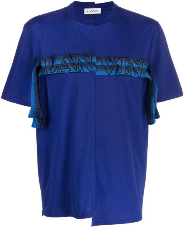 Lanvin T-shirts en polo`s Blauw Heren