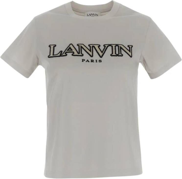 Lanvin T-Shirts Wit Dames