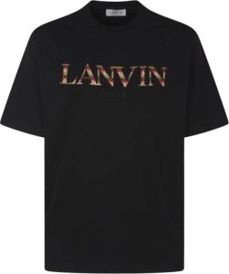 Lanvin T-Shirts Zwart Heren