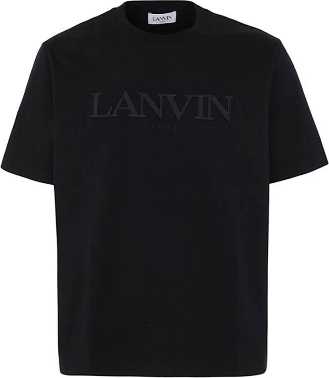 Lanvin T-shirts Zwart Heren