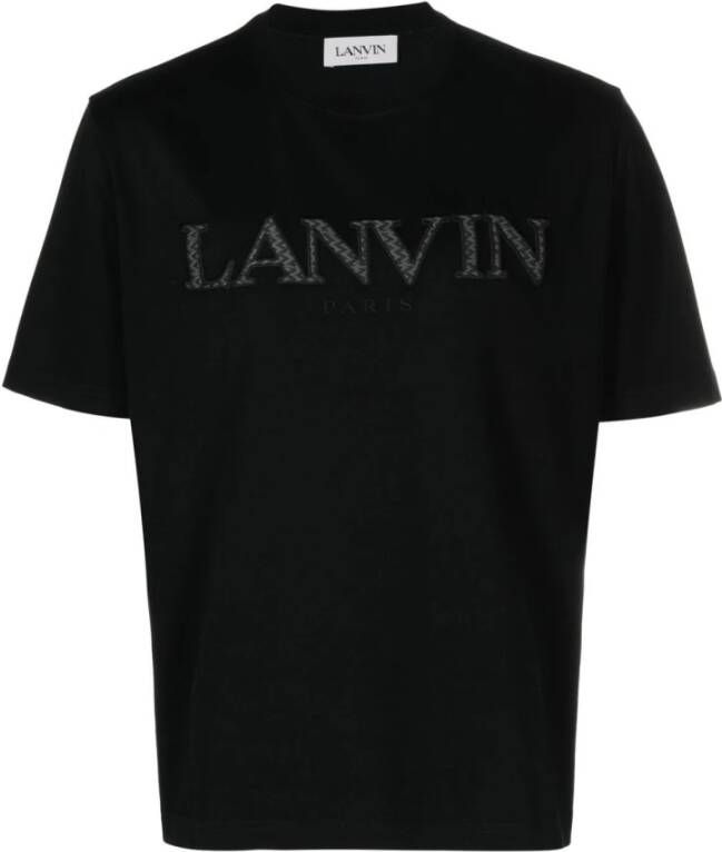 Lanvin T-shirts Zwart Heren